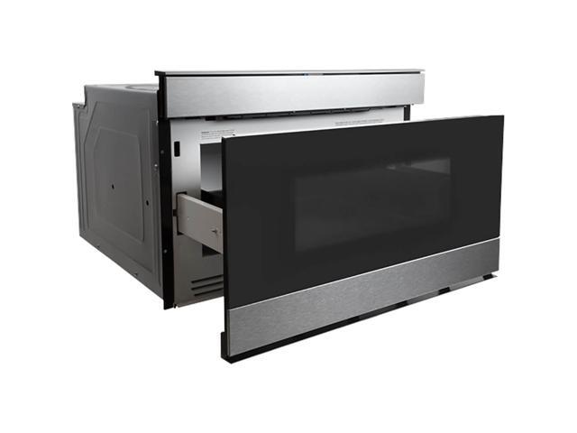 Sharp - 1.2 Cu. Ft. Microwave Drawer Works with Alexa and Easy Wave Open - Stainless Steel - image 5