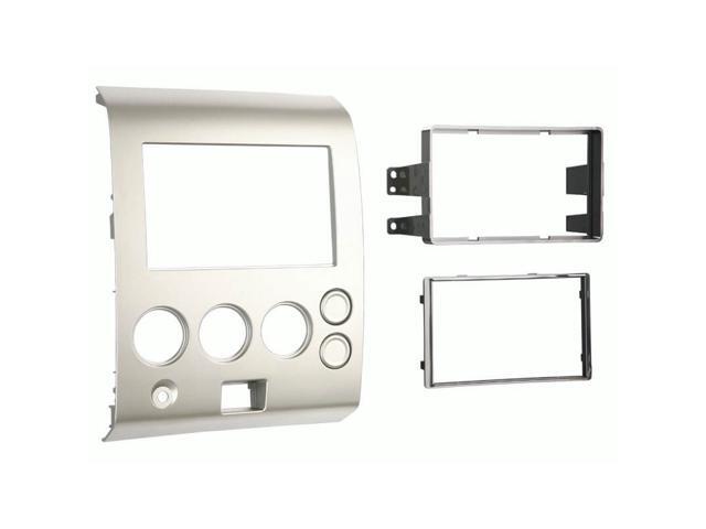 Metra - Dash Kit for Select 2004-2007 Nissan Titan DDIN - Silver