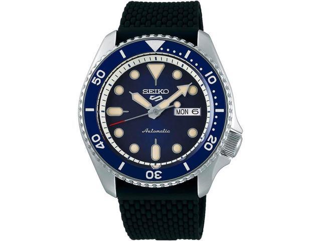 Seiko SRPD93 5 Sports 24 - Jewel Automatic Watch - Blue/Black - Nylon