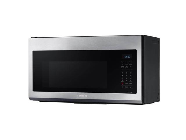 Samsung - 1.7 cu. ft. Over-the-Range Convection Microwave with WiFi - Stainless Steel - image 4