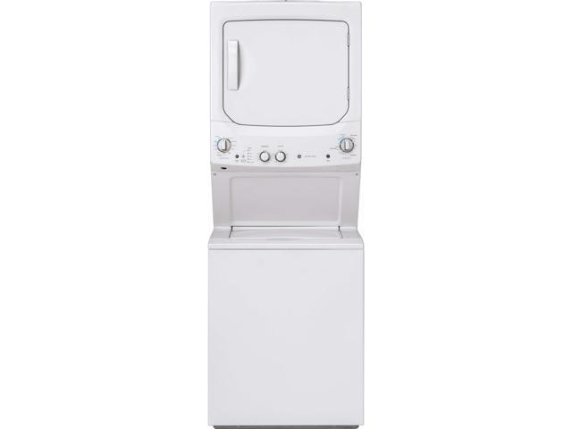 GE GUD27ESSMWW 27 inch White Electric Washer/Dryer Stacked Laundry Center photo
