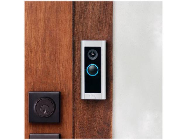Ring - Wired Doorbell Pro Smart WiFi Video Doorbell - Satin Nickel - image 4