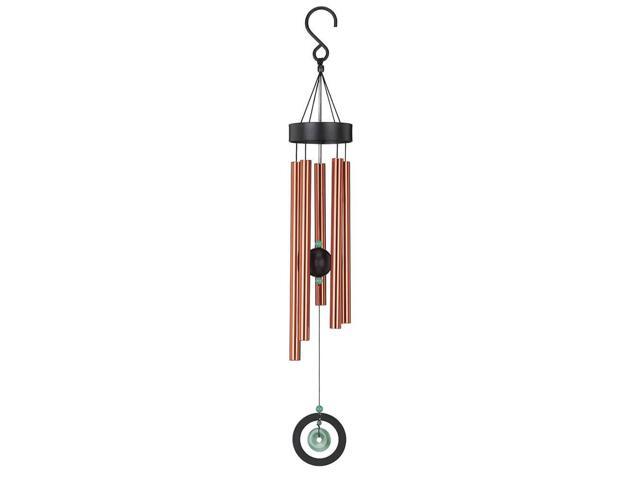 Regal REGL11432 32 inch Healing Stone Wind Chime - Jade