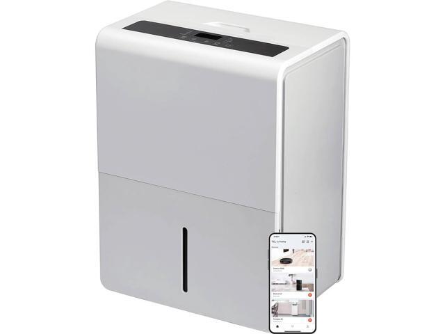 Original Equipment Manufacture H50D24W 50 Pint Smart Dehumidifier Perfect for areas up to 4,500 sq. ft.