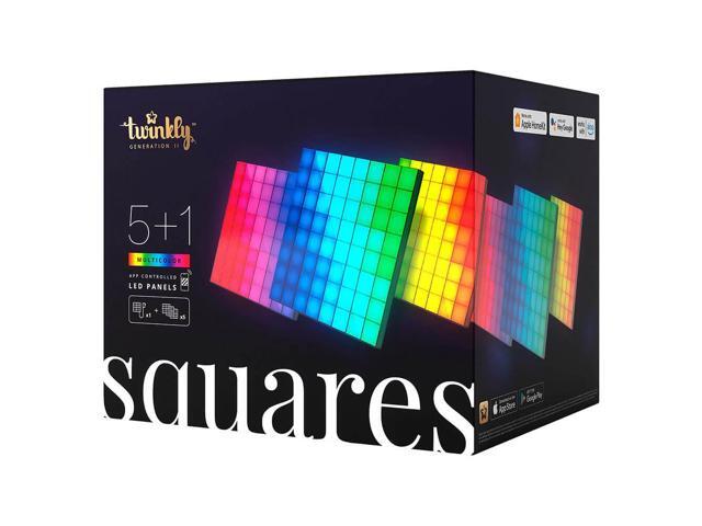 Twinkly TWQ064STW07 Squares LED Panels 5+1 Combo Pack