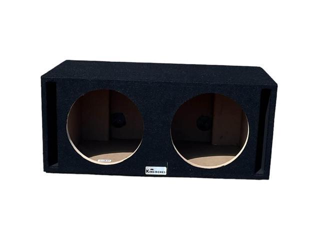 King Boxes D12DSV 12 inch Dual Speaker Box