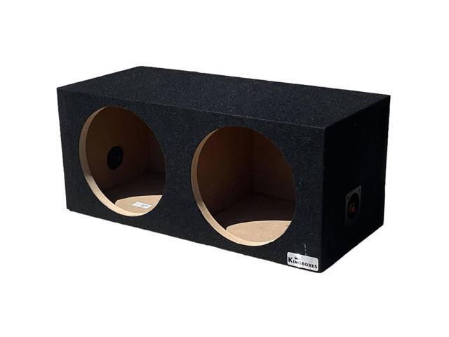 King Boxes D12S 12 inch Dual Sealed Speaker Box