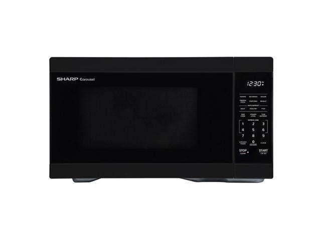 Sharp SMC1161HB 1.1 Cu. Ft. Black Countertop Microwave