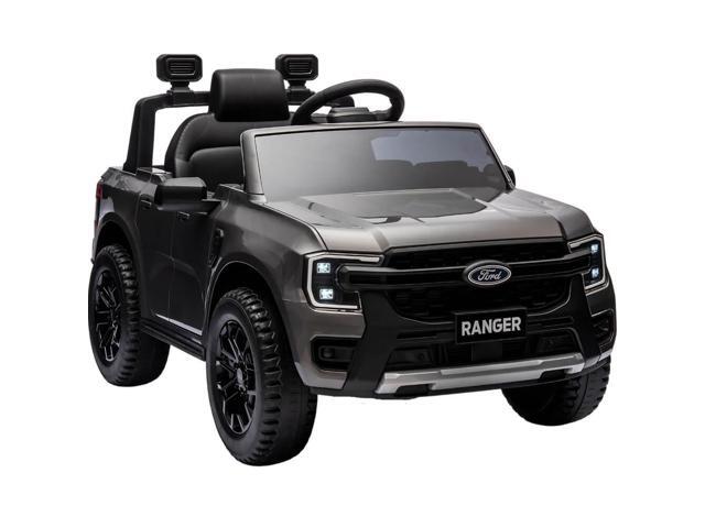 Best Ride On Cars FORDRANGGREY Kids Electric Vehicle Ford Ranger - Gray