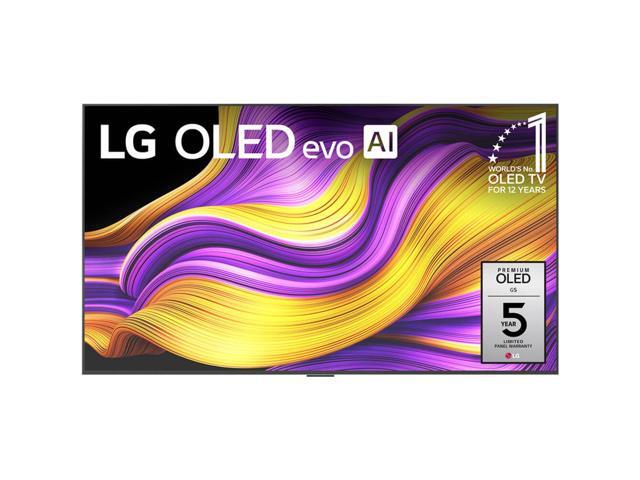 LG OLED83G5W 83 inch Class G5 Series OLED evo AI 4K UHD Smart TV