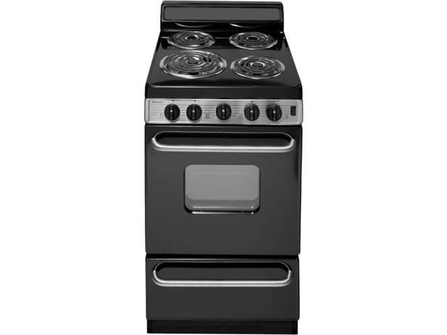 Premier EAK200BPS 2.4 Cu. Ft. Black Freestanding Electric Range