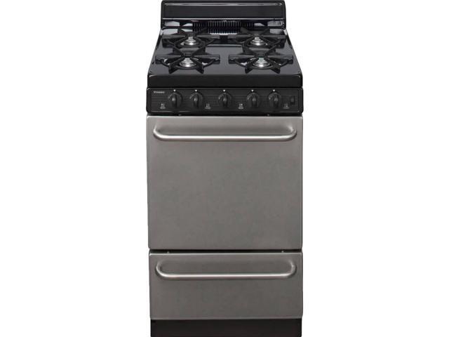 Premier SAK600BP 2.4 Cu. Ft. Stainless Freestanding Gas Range