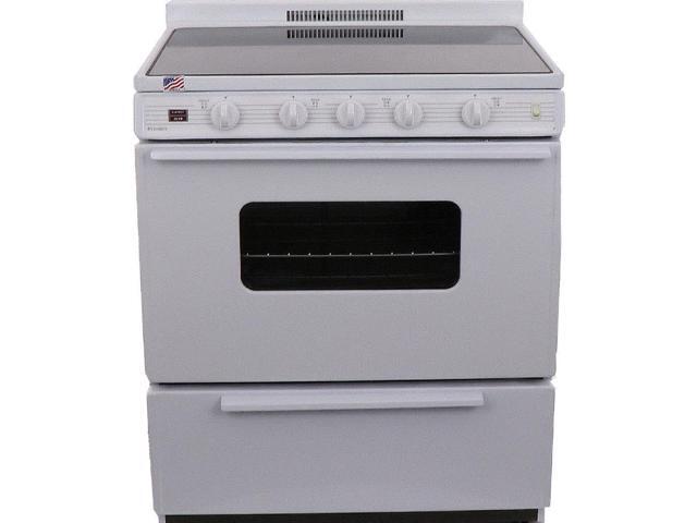 Premier EDS2X0OP 3.9 Cu. Ft. White Freestanding Electric Range