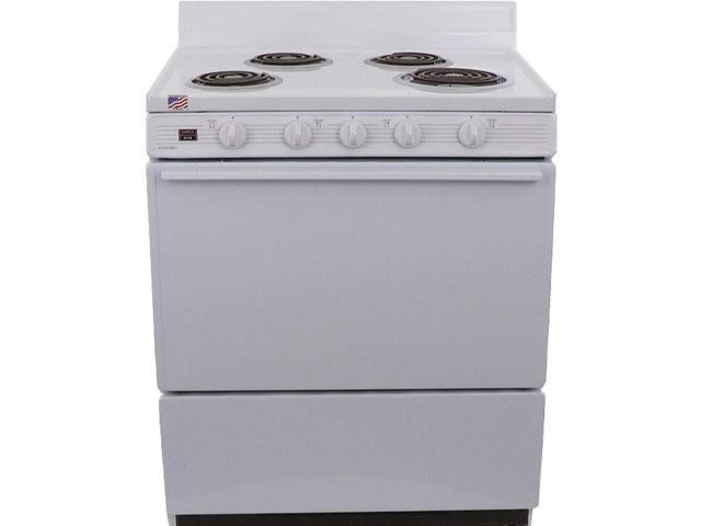 Premier EFK102OP 3.9 Cu. Ft. White Freestanding Electric Range
