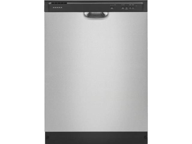Amana ADFS2524RS 59 dBA Stainless Front Control Dishwasher