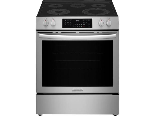 Frigidaire Gallery GCFE3059BF 5.3 Cu. Ft. Stainless Slide-In Convection Gas Range