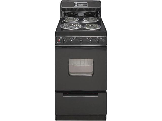 Premier EAK220BP 2.4 Cu. Ft. Black Freestanding Electric Range