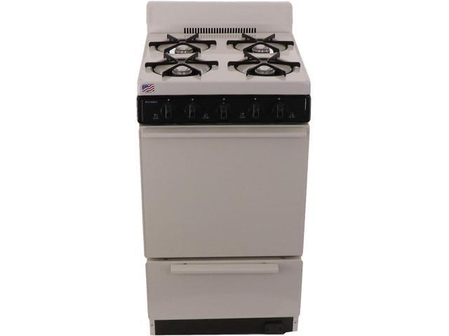Premier BAK100TP 2.4 Cu. Ft. Biscuit Freestanding Gas Range