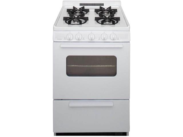 Premier BJK5X0OP 2.9 Cu. Ft. White Freestanding Gas Range