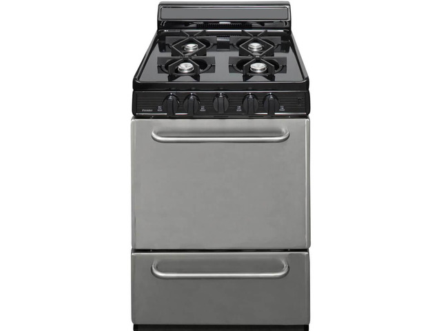 Premier SCK600BP 2.97 Cu. Ft. Stainless Freestanding Gas Range