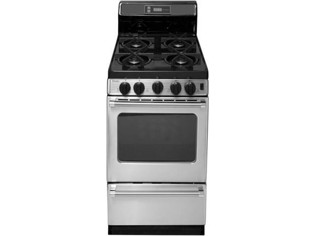 Premier P20S3502PS 2.42 Cu. Ft. Stainless Freestanding Gas Range