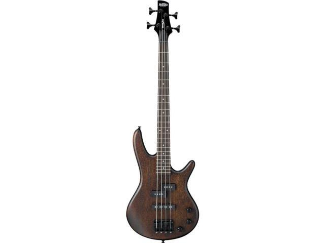 Ibanez GSRM20BWNF MiKro Compact 4-String Electric Bass Guitar - Walnut Flat