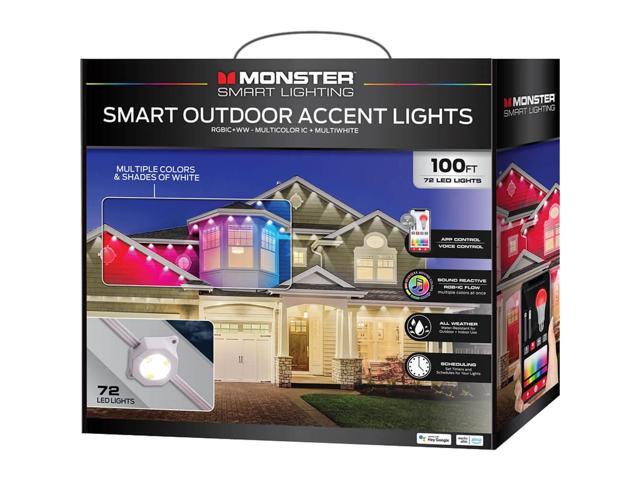 Monster MOW71030ICM 100 Ft. RGB + IC Permanent Outdoor LED Smart Lights