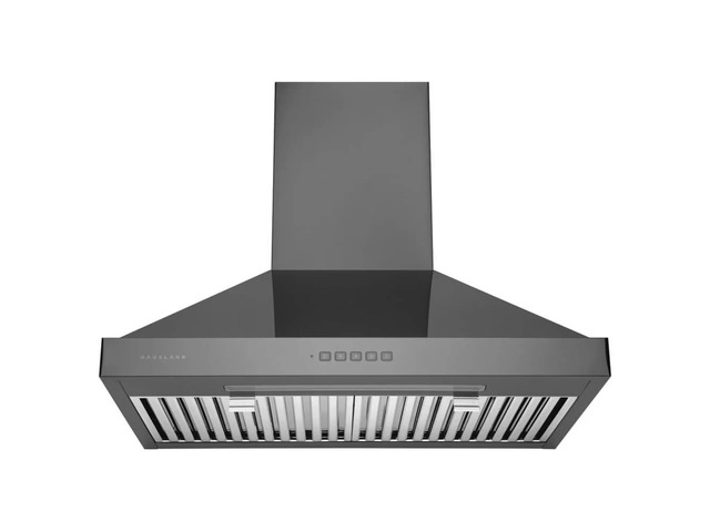 HAUSLANE WM590BSS30 30 inch Chef Series Black Stainless Chimney Range Hood