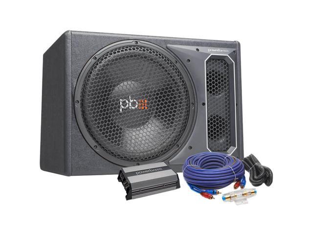 PowerBass PBMPP112 12 inch Single Subwoofer System with Amplifier