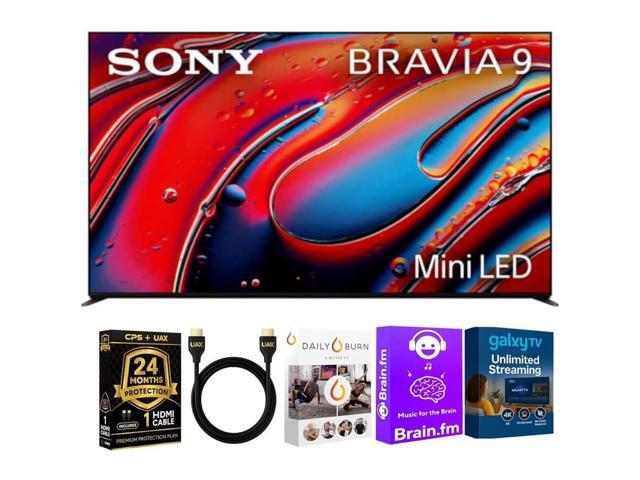 Sony K65XR90BKIT1 Sony BRAVIA9 Mini LED QLED 4K HDR Google TV Bundle XRBacklight Master Drive, D