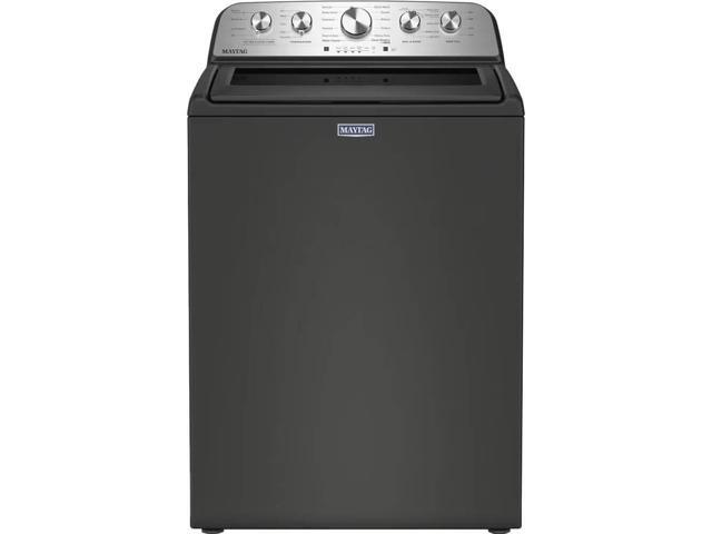 Maytag MTW5600RU 4.8 Cu. Ft. Black Top Load High Efficiency Washer