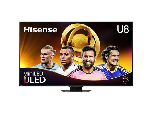 Hisense 85U8QG 85 inch Class U8 Series 4K Mini-LED QLED UHD Smart Google TV