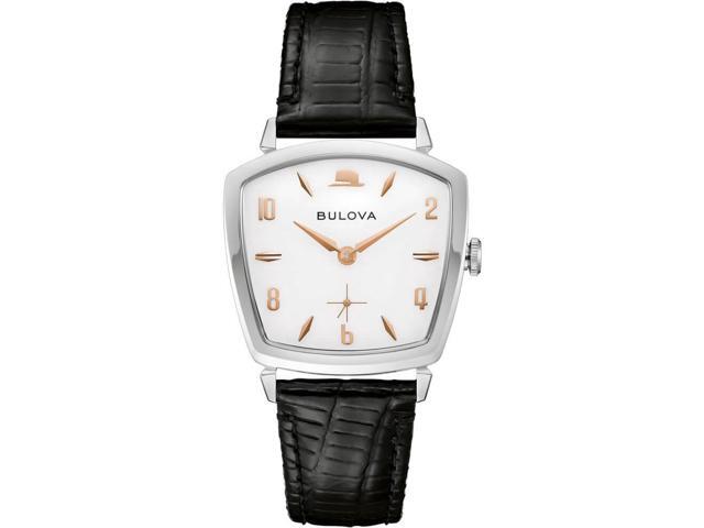 Bulova 96A337 Frank Sinatra Ive Got You Under My Skin Quartz Watch - Black/White