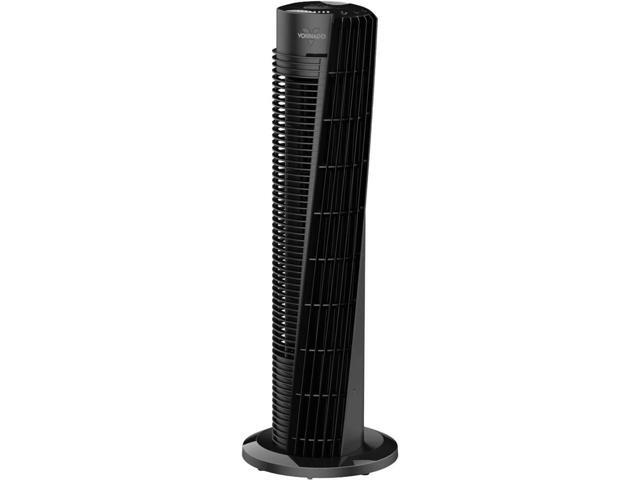 Vornado OSC54 32 inch Oscillating Whole Room Air Circulator Tower Fan - Black