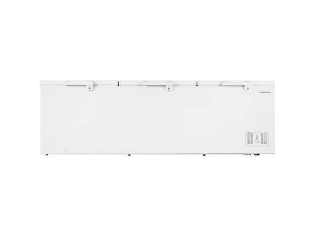 Hamilton Beach HBFRF4320WH 43 Cu. Ft. White Triple Door Chest Freezer