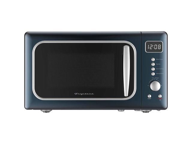 Frigidaire EMW788AZUSLV 0.7 Cu. Ft. Retro Azure Silver Countertop Microwave