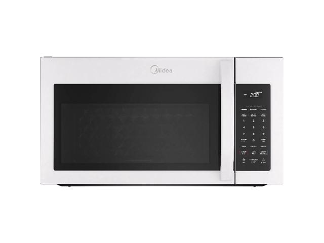 Midea MMO17S5AWW 1.7 Cu. Ft. White Over-the-Range Microwave