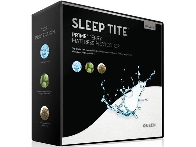 Malouf SL00TTMP Twin Prime Terry Mattress Protector