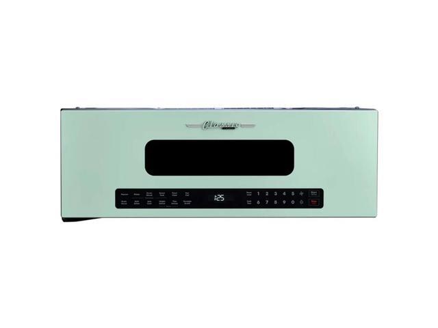 UNIQUE UNQ30CROTRLG 1.2 Cu. Ft. Summer Mint Green Classic Retro Over-the-Range Microwave