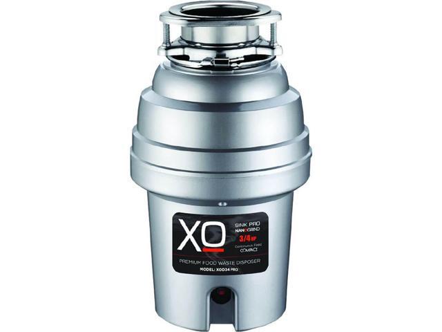 XO XOD34PRO 3/4 Horsepower Sink Pro Nanogrind Series Continuous Feed Garbage Disposal - Corded