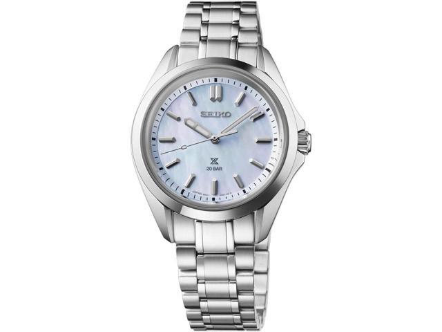 Seiko SUR607 Prospex Sea Series Quartz Watch - Stainless/Blue