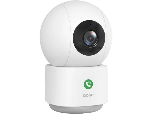 Aosu C2P2CH11 IndoorCam P1 Pro 360 Degree Coverage Pan and Tilt Indoor 4 MP Smart Security Camera