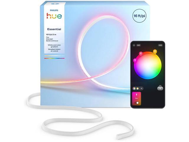 Hue 608513 Essential Flex Lightstrip 16 ft. - White