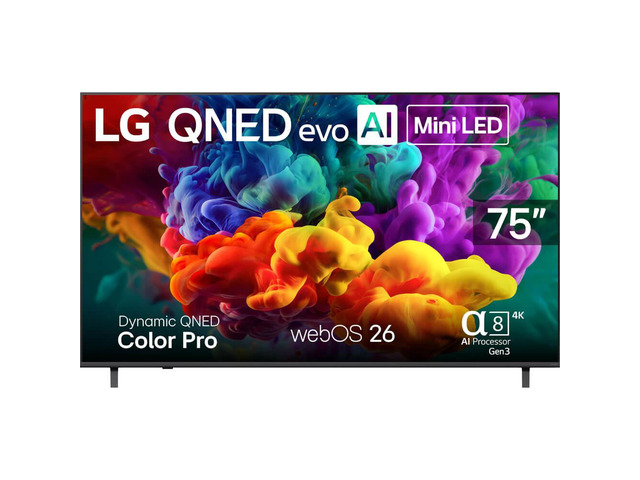 LG 75QNED84B 75 inch Class QNED84B Series 4K Mini LED evo AI Smart TV