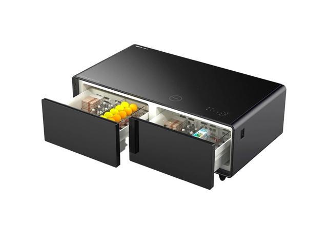 Technical Pro XFRIDGE2B Smart Refrigerated Coffee Table Bluetooth Entertainment Center