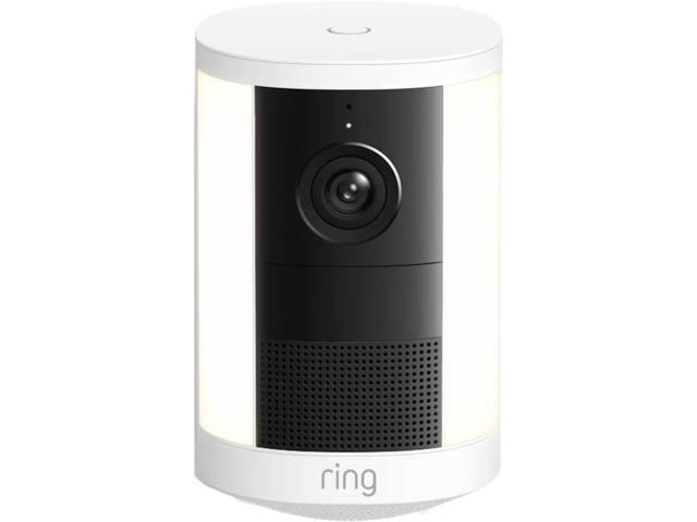 Ring SPOTCAMWH26 Spotlight Outdoor Motion Activated Surveillance Camera - White
