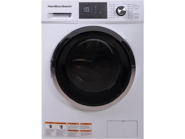 Hamilton Beach HBWD270 2.7 Cu. Ft. White Front Load All-in-One Washer/Dryer Combo