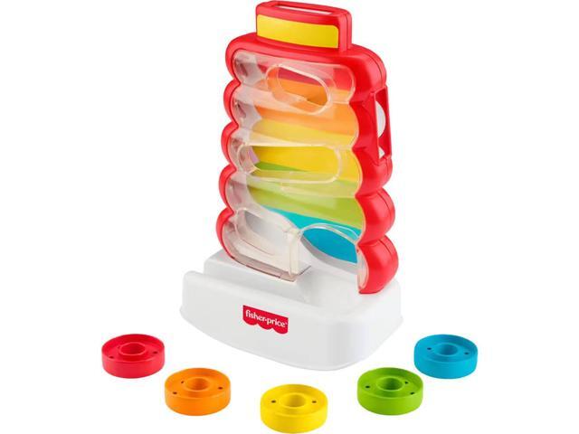 Fisher-Price JLB81 Drop Through Rock-a-Stack Baby and Toddler Developmental Toy