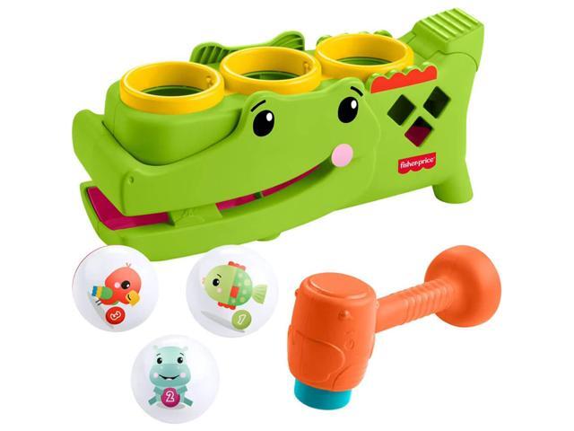 Fisher-Price JLB94 Sit and Tap Rolligator Hammer Activity Crawling Play Baby Toy