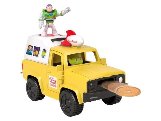 Mattel JLC36 Imaginex Disney and Pixar Toy Story Pizza Planet Truck with Buzz Lightyear and Alien Figures
